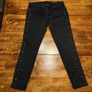 Nice! Blank NYC Skinny Black Studded Jeans sz 29